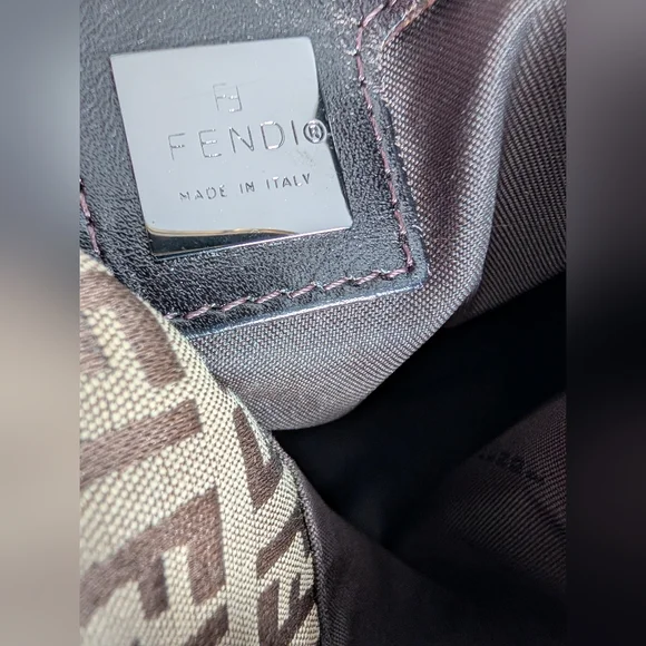 Fendi Zucca Mamma Baguette Flap Bag - Picture 10 of 14